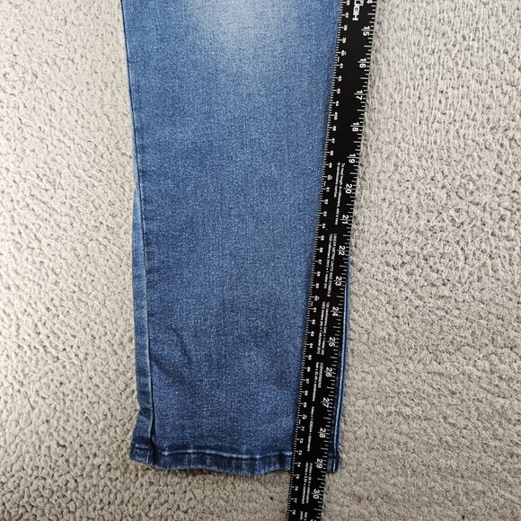 Nick Danger Jeans Mens 36x30 Blue Slim Fit Straight‎ Supreme Flex Stretch - Picture 10 of 16